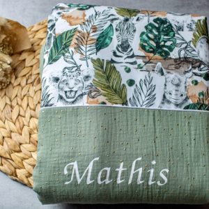 Couvertures et plaids personnalisables