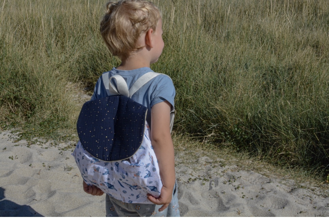 Sac à dos personnalisable molletonné - MOTIFS AU CHOIX – Image 3
