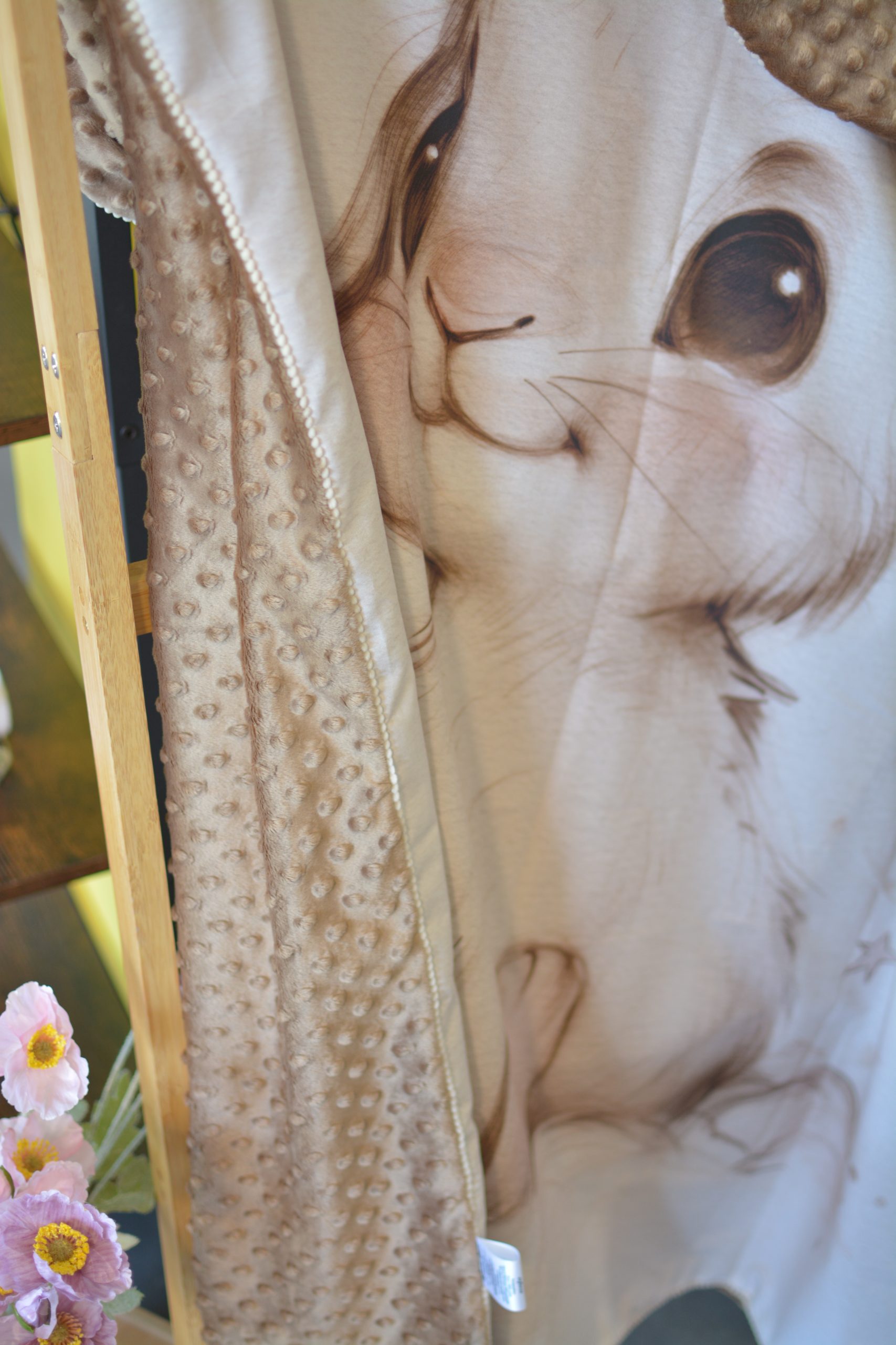 Plaid 90X120cm P'tit lapin personnalisable – Image 4