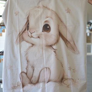 Plaid 90X120cm P'tit lapin personnalisable