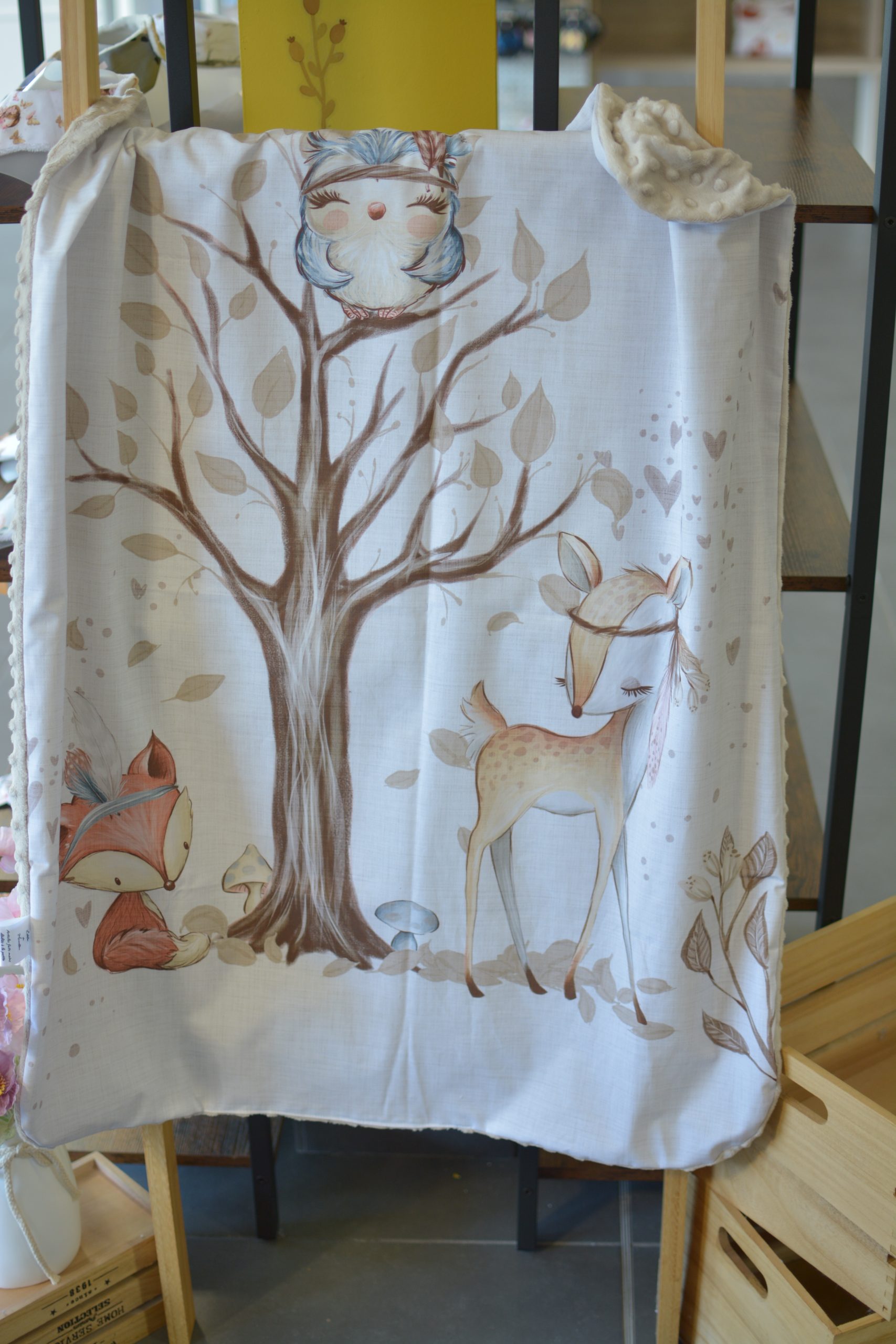 Plaid 70X90cm Gardiens de la forêt personnalisable – Image 2