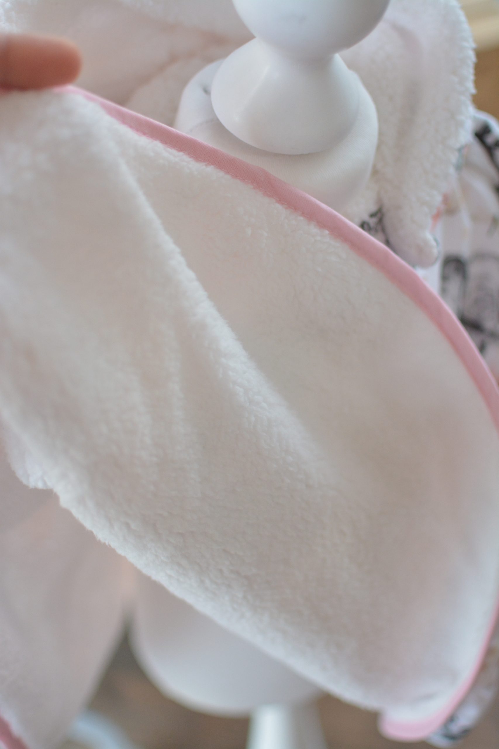 Poncho imperméable évolutif 12-36 mois Safari rose doudou – Image 5