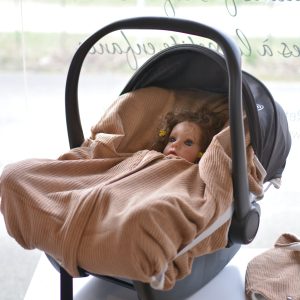 poncho ultra evolutif 0-8 ans 4 en 1 multifonction velours cotelé
