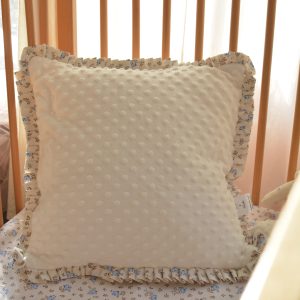 coussin personnalisable en minky doudou froufrou