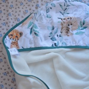 Cape de bain 90x90cm Savane