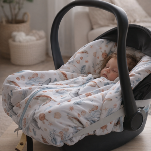 Poncho Ultra évolutif 0-8 ans 4 en 1 COTON - MOTIFS AU CHOIX