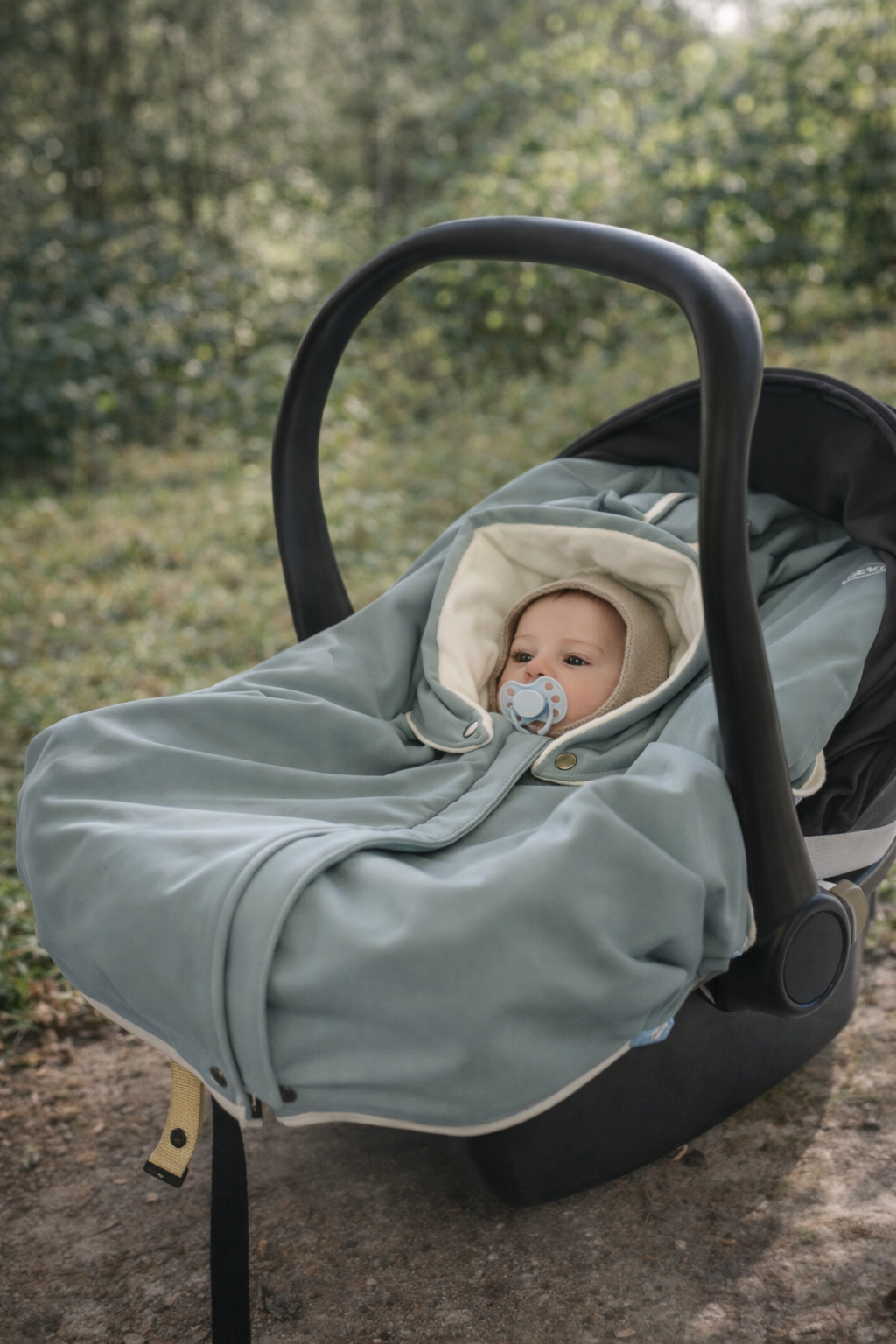 Poncho coton Ultra évolutif 0-8 ans 4-en-1 Pinguy sherpa – Image 6