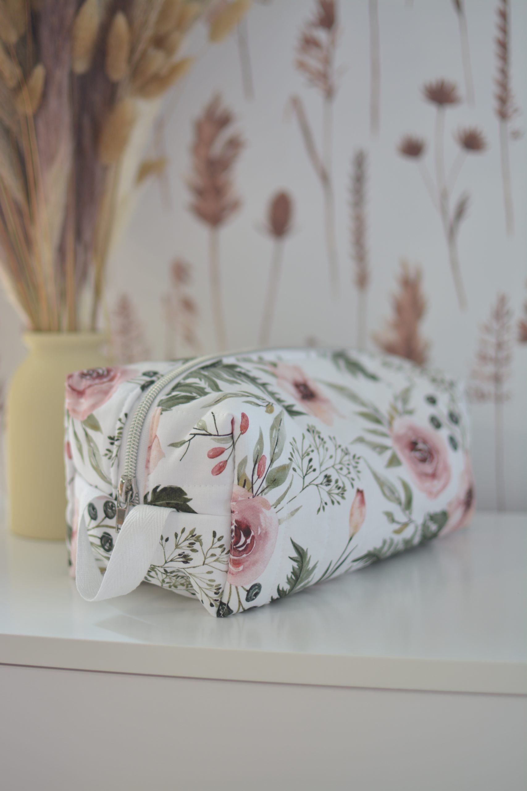 Trousse de toilette matelassée Louise Jardin d'hiver – Image 2