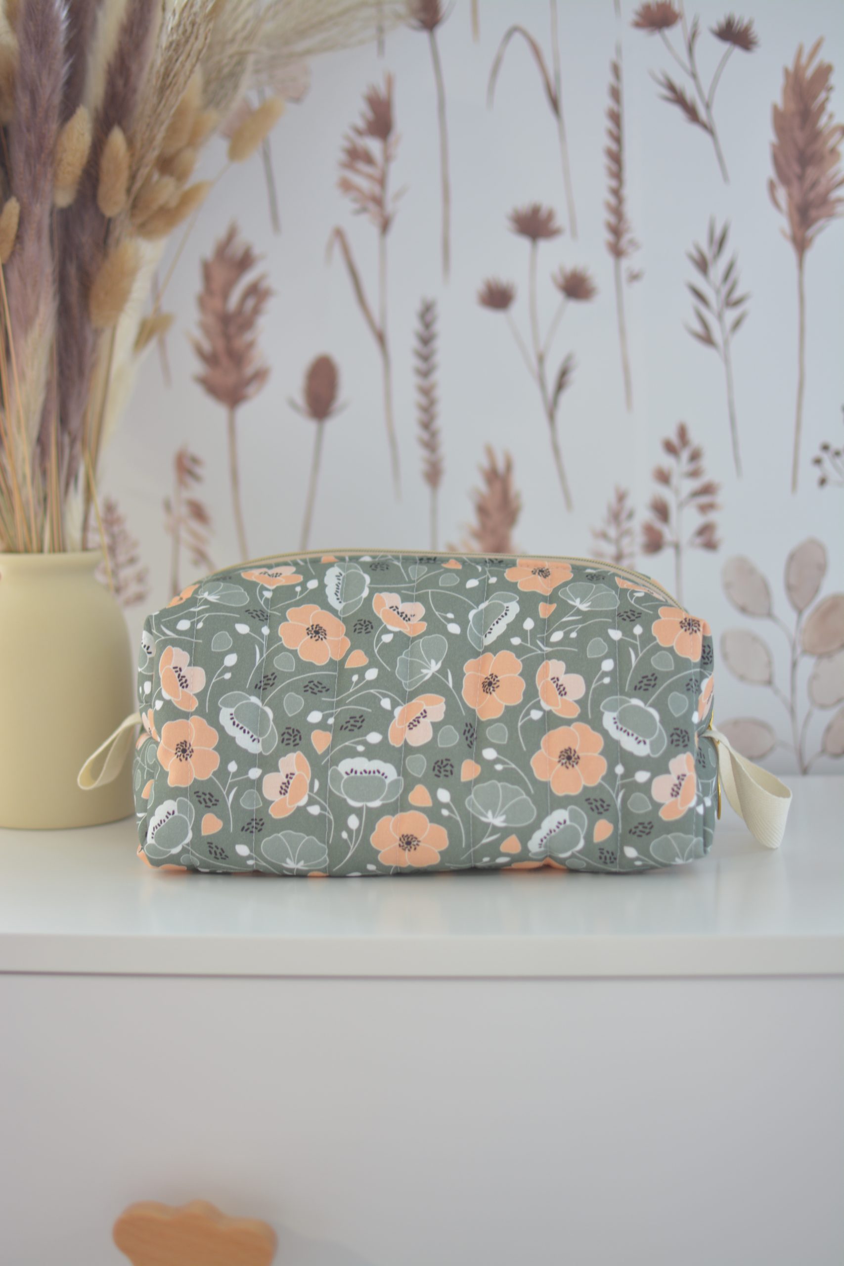 Trousse de toilette matelassée Louise Botanic – Image 2