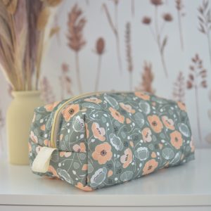 Trousse de toilette matelassée Louise Botanic