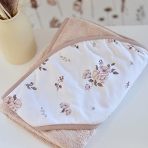 Cape de bain 75x75cm Romantic flowers