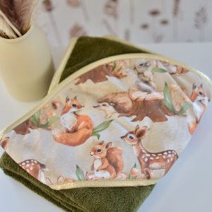 Cape de bain 75x75cm Little Forest