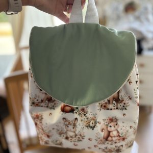 Sac à dos personnalisable imperméable Boho Forest menthe