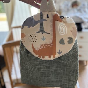 Sac à dos personnalisable molletonné Dinotopia