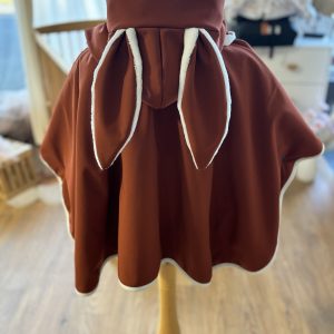 Poncho IMPERMEABLE Ultra évolutif 0-8 ans 4-en-1 Brique doudou lapin