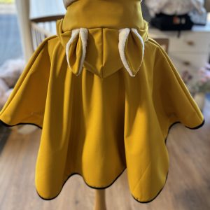 Poncho IMPERMEABLE Ultra évolutif 0-8 ans 4-en-1 Moutarde doudou renard